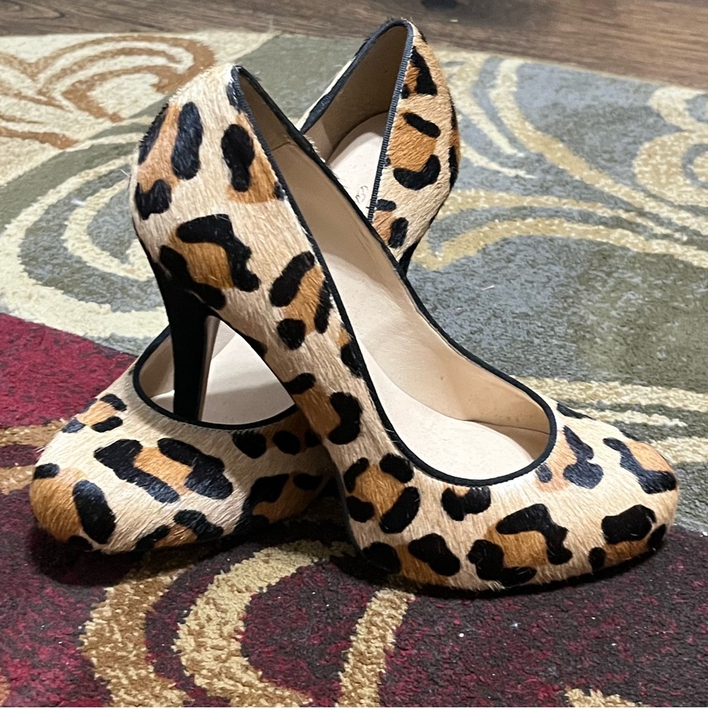 🐯Talbots Calf Hair Stilettos
